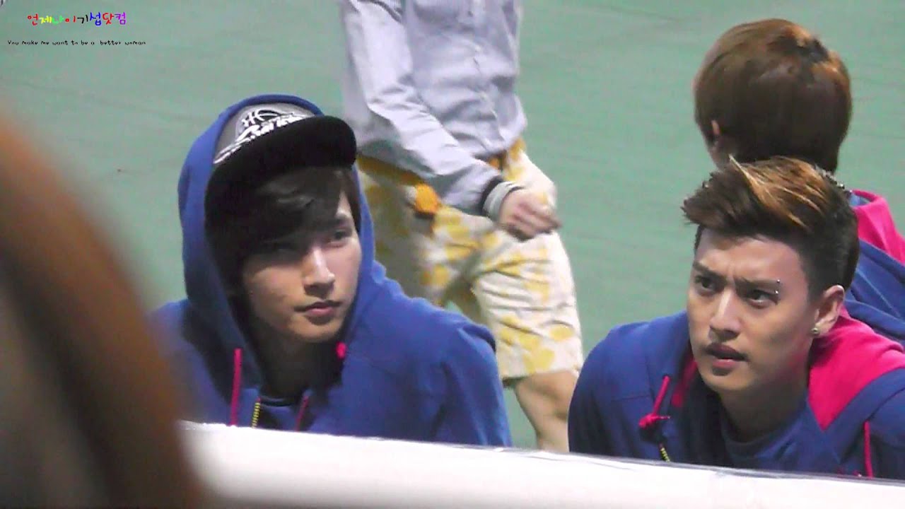 [UKISS/FANCAM]130903 아이돌 육상대회 KISEOP 기섭♥