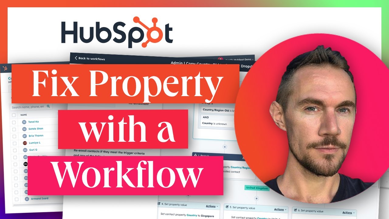 HubSpot Tutorial: Transferring data between Properties using Workflows