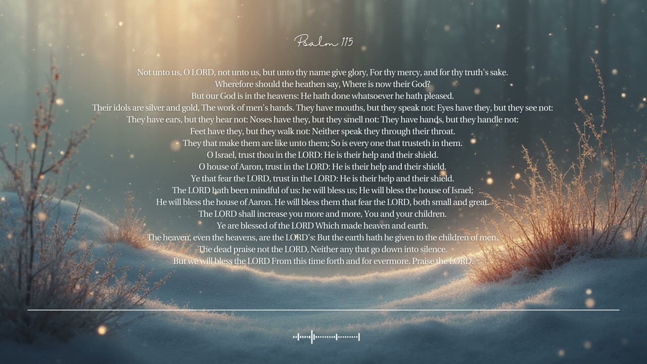 🌿 Psalm 115 | Trust in the Lord | Bible Scripture Song CCM · Shuli Bible