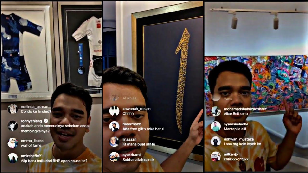 Alif Satar Bawa House Tour Rumahnya