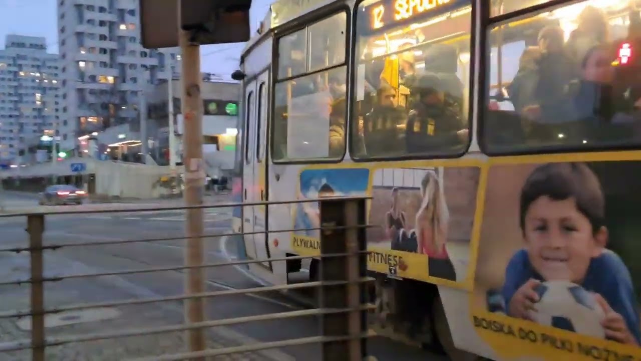 Tramwaje i autobusy we Wrocławiu - Plac Grunwaldzki, Sienkiewicza, Kochanowskiego
