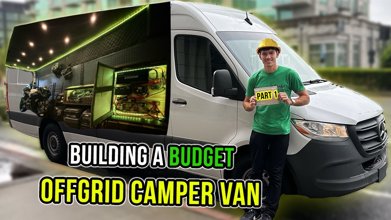 Budget DIY Campervan Tour | Off-Grid Sprinter Van Build