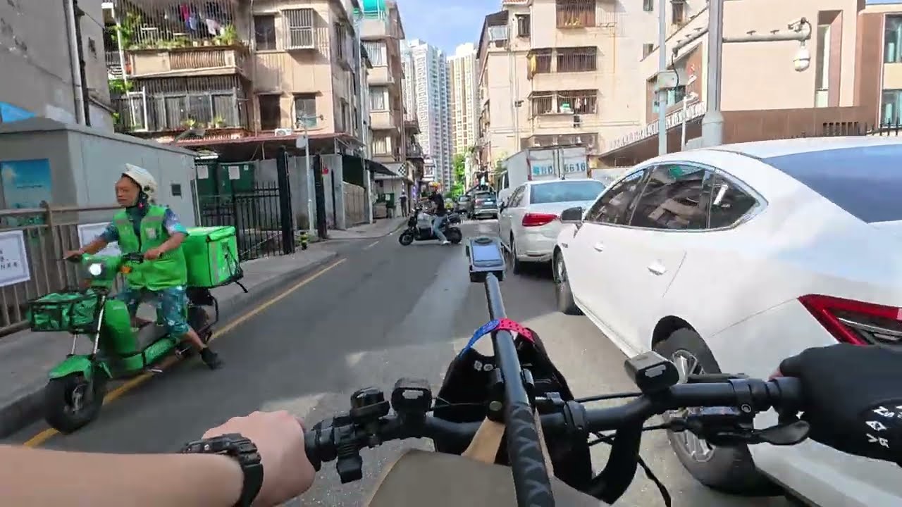 🚴☀️ DJI Osmo Nano Daylight Test | Cycling Around Shenzhen | Horizon Balance 4K/60FPS