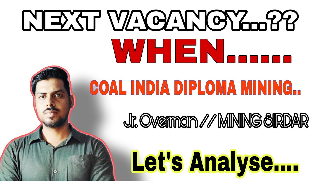 COAL INDIA DIPLOMA LEVEL VACANCY -2025 UPDATE