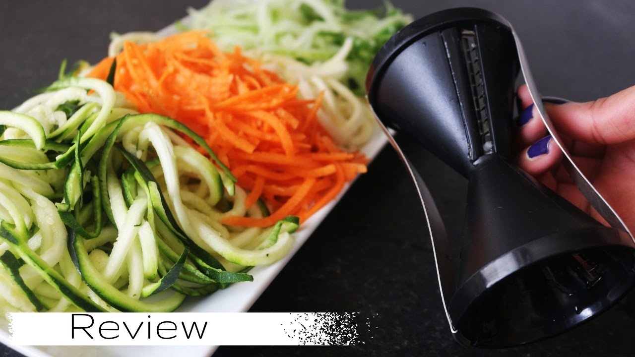 Cortador De Legumes Em Espiral |  Espiralizador | Spiralizer Review | 209 🍠🍆