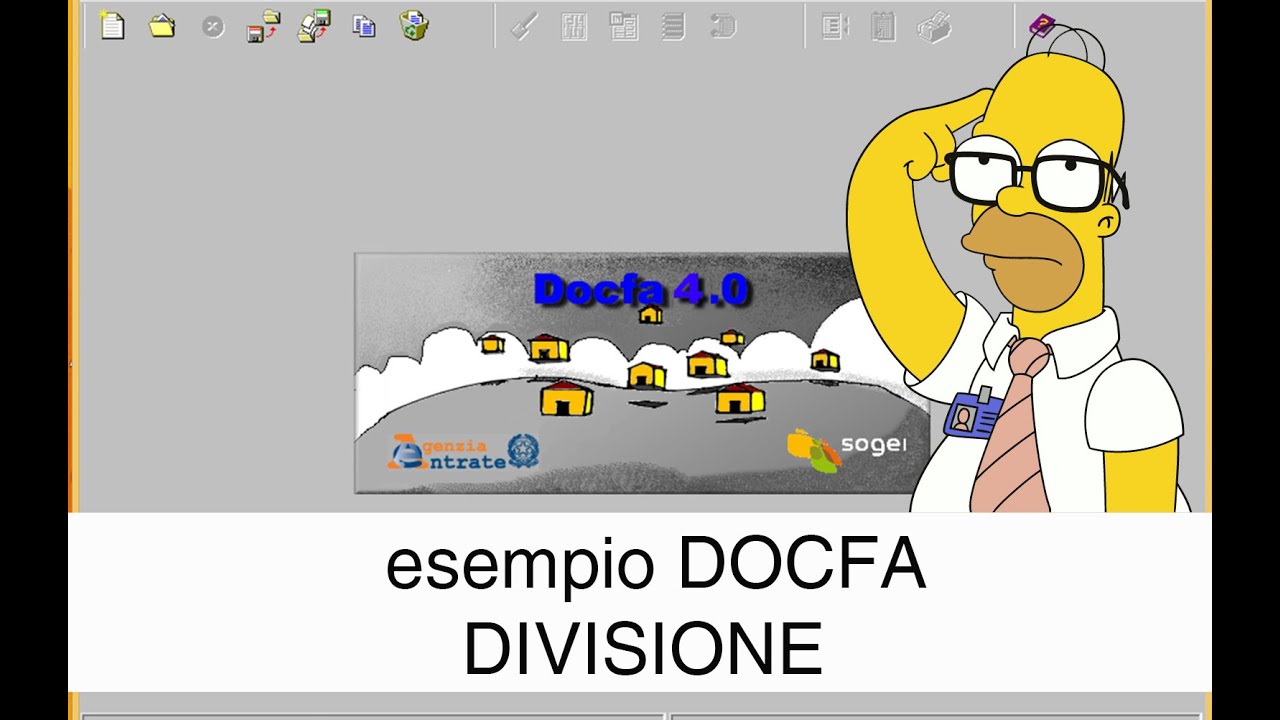esempio DOCFA - Divisione unità immobiliare #DIVdocfa