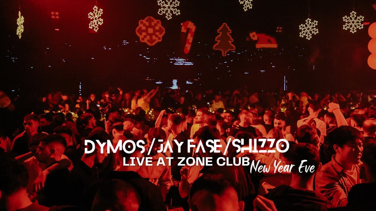 Dymos & Jay Fase & Shizzo @ Zone Club (New Year Eve) Dj Set