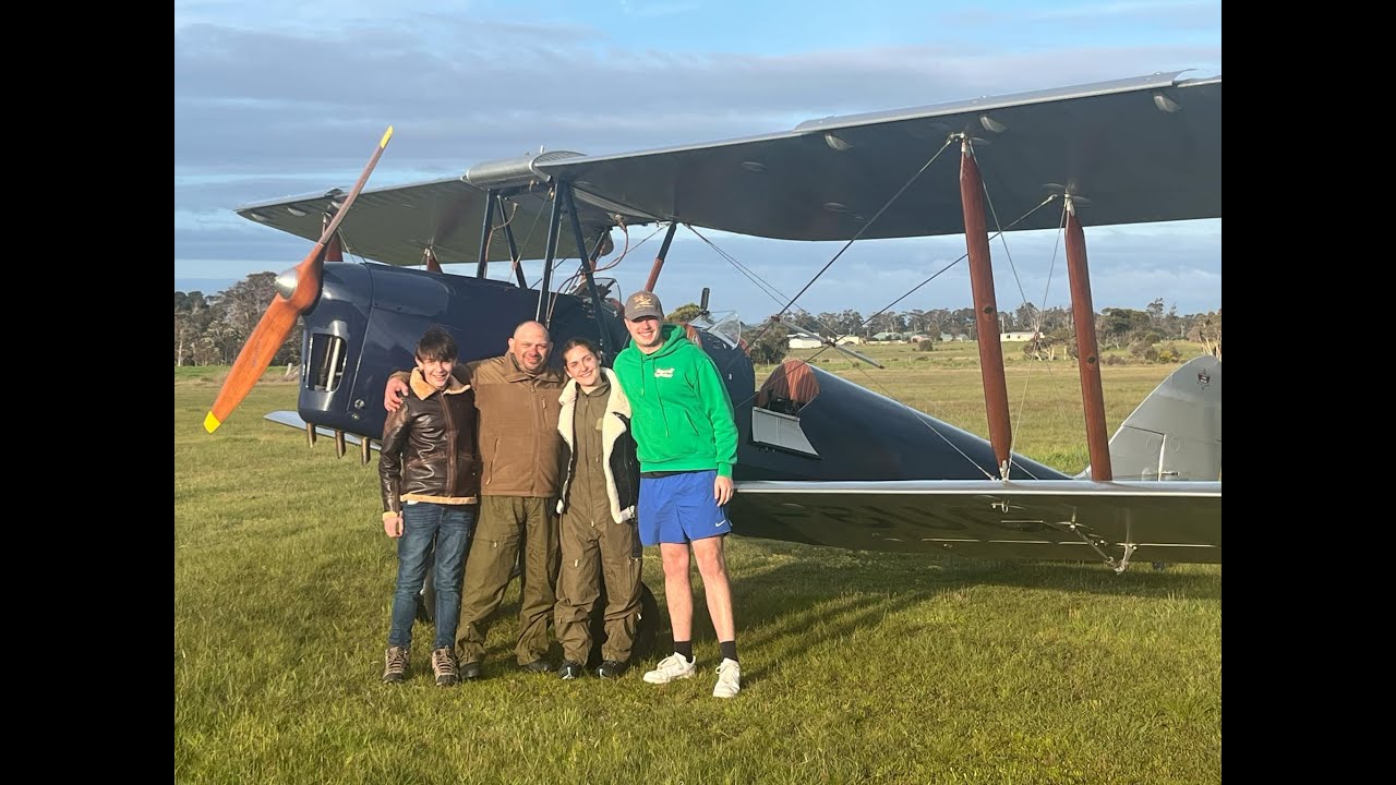 Tassie Tiger! Join us as we bring a DH82 Tiger Moth from South Australia - Tasmania to its new home.