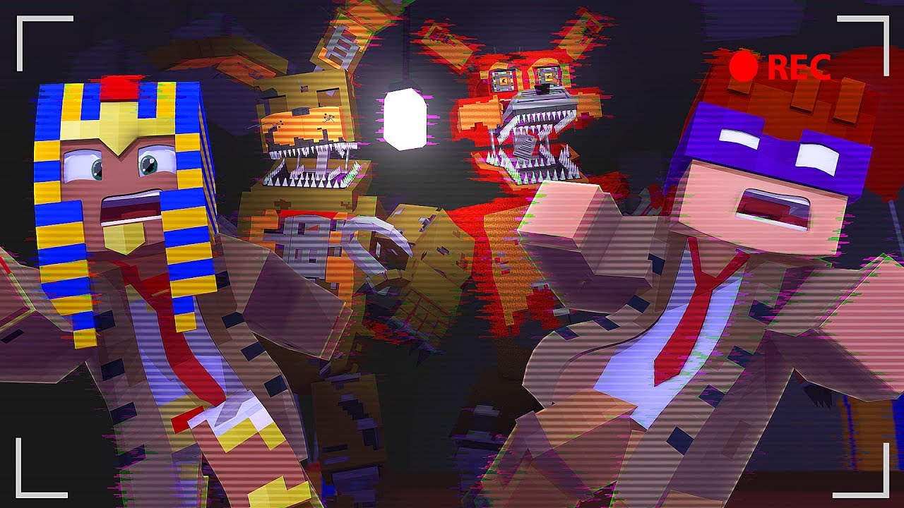 Minecraft: ANIMATRONICS NOS ATACOU! *five night at freddys* #5 - DETETIVE ‹ DONAT3LO ›