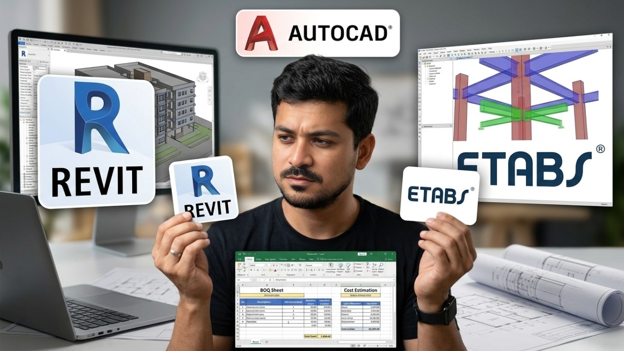 the only softwares you need to learn in 2026| Civil Engineering|IES