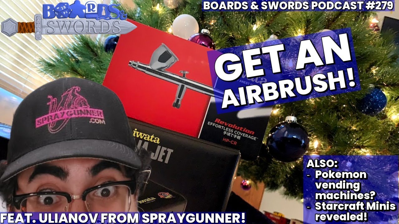 De-mist-ifying Airbrushing with Ulianov from Spraygunner - Boards & Swords #279