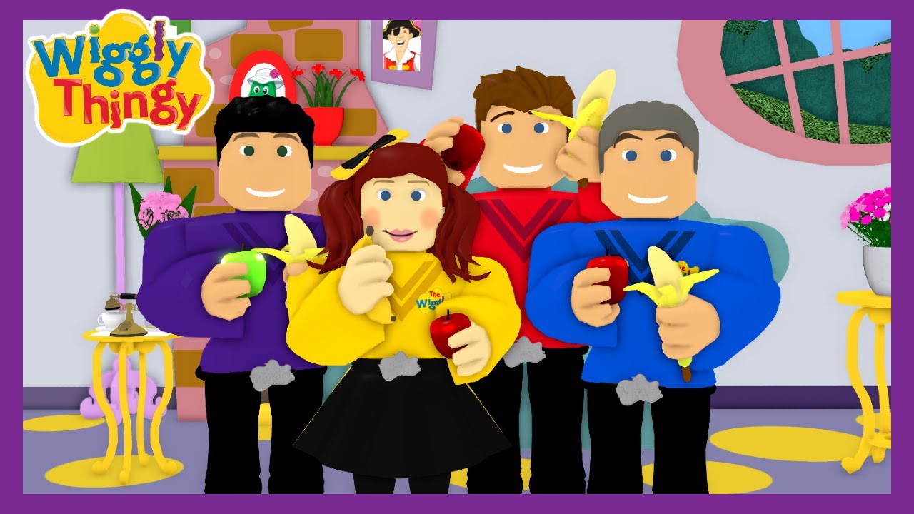 WigglyThingy | Apples & Bananas | Roblox Music Videos