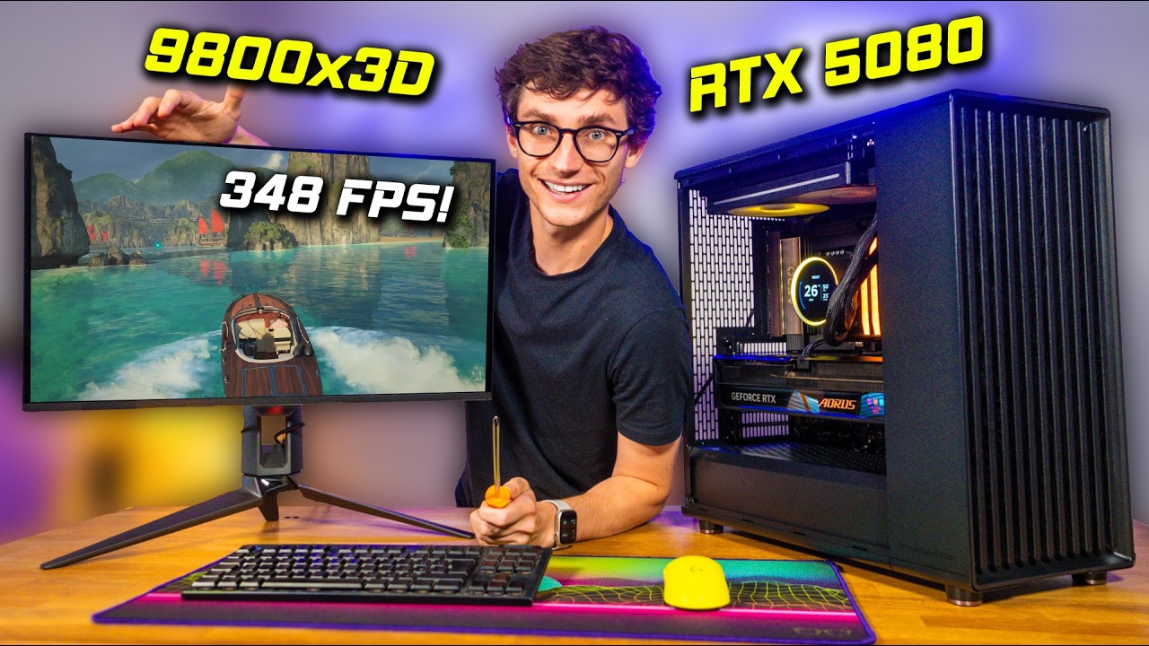Идеальный гайд по сборке игрового ПК на базе RTX 5080!