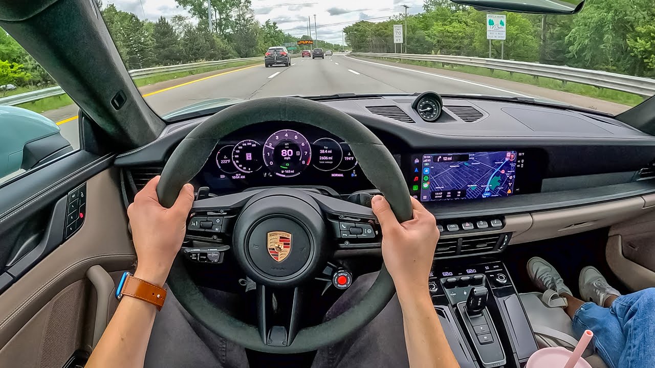 2025 Porsche 911 GTS T-Hybrid - Living With The New 532hp Single Turbo Flat-6