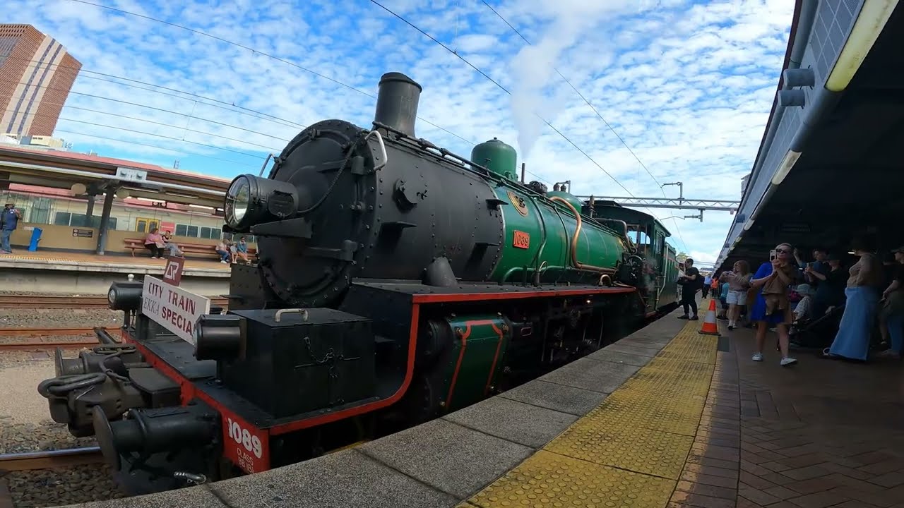 STEAM TRAIN Brisbane Australia EKKA 2025