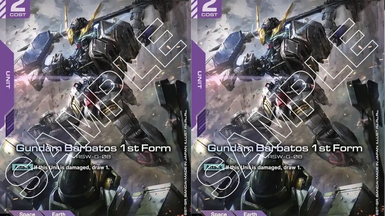 P/BL Barbatos Rush vs. P/BL Barbatos Rush | Gundam Card Game Locals Gameplay