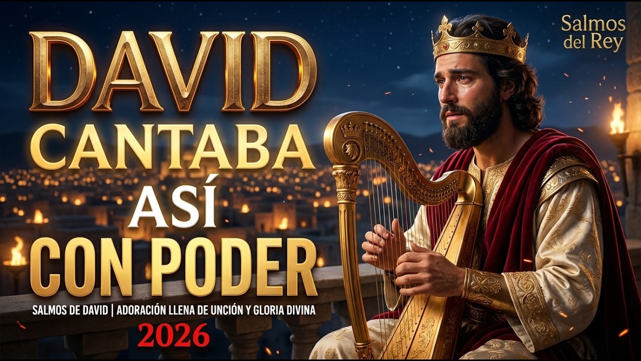 SALMOS 2026 DE DAVID | ADORACIÓN LLENA DE UNCIÓN Y GLORIA DIVINA #salmos #músicahebrea