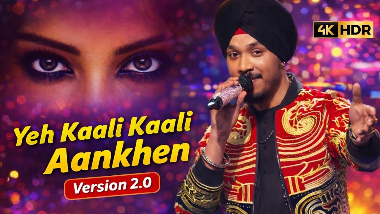 Yeh Kaali Kaali Aankhen – Version 2.0 | Manraj Veer Singh | Unexpected Version | Indian Idol 2026