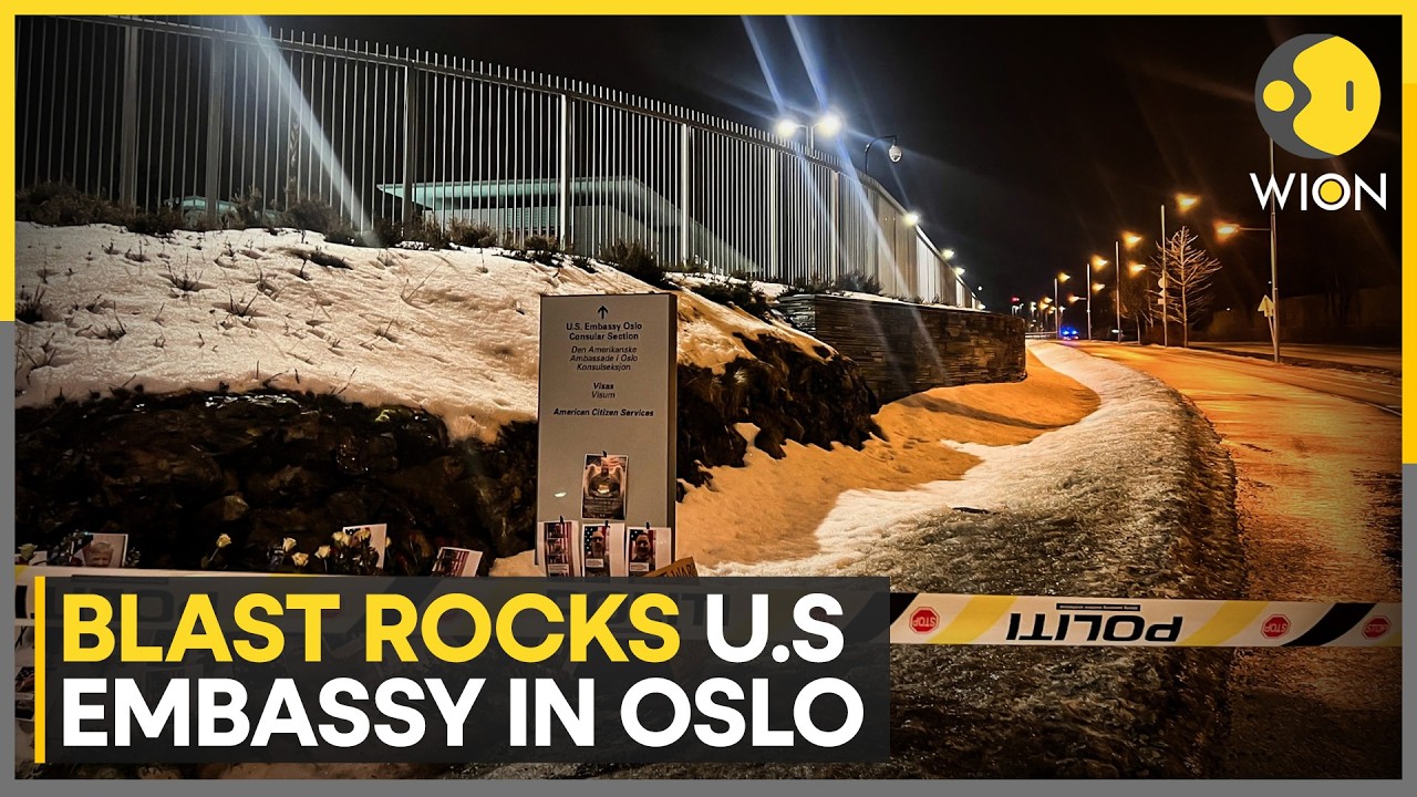 Oslo Police Say Blast Struck Entrance of US Embassy, No Casualties Reported | Cause of Blast Unknown