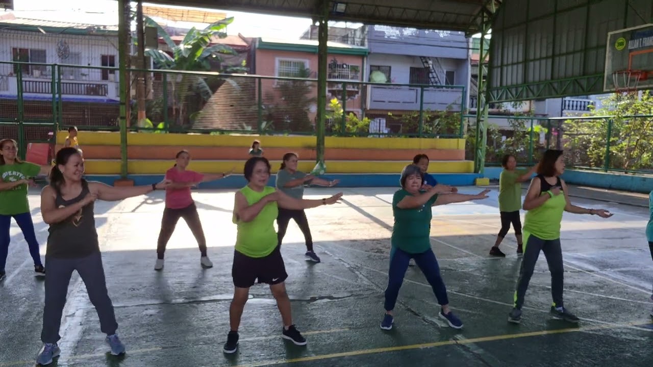 Thursday zumba with coach Sherile