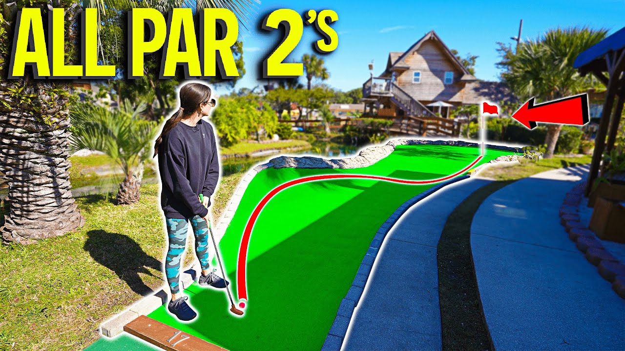 We Found a MASSIVE One of a Kind Mini Golf Course! - Crazy Tough!