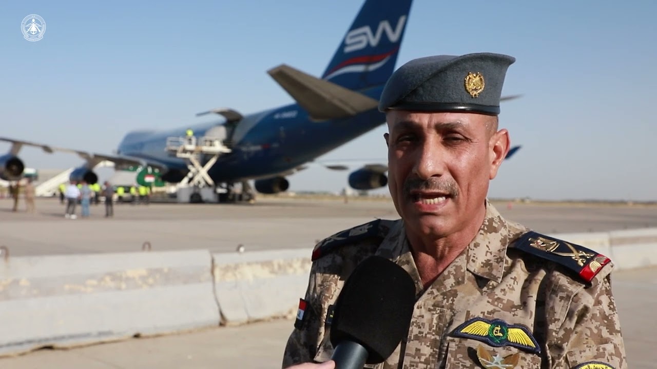 استقبال الدفعة الثانية من طائرات (بيل 505) الأمريكية في قاعدة الشهيد العميد محمد علاء الجوية