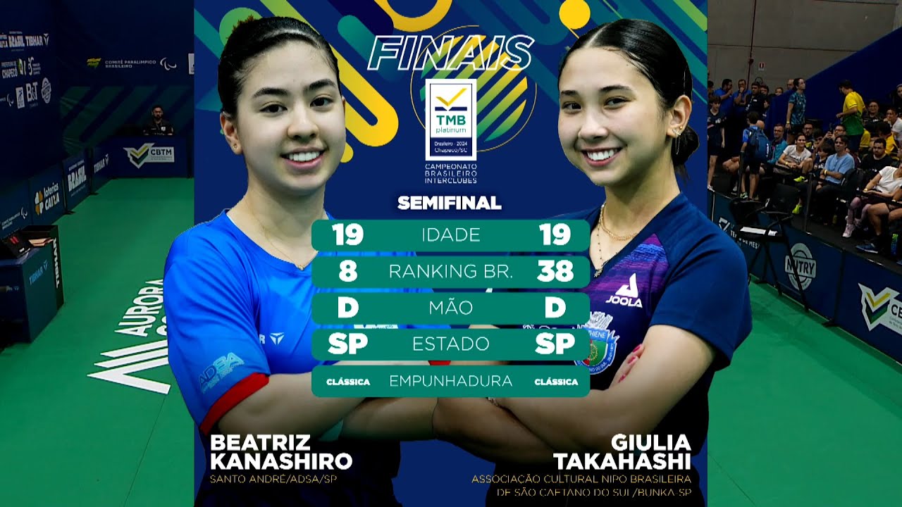 Beatriz Kanashiro x Giulia Takahashi | SEMIFINAL | TMB Platinum - Campeonato Brasileiro - 2024