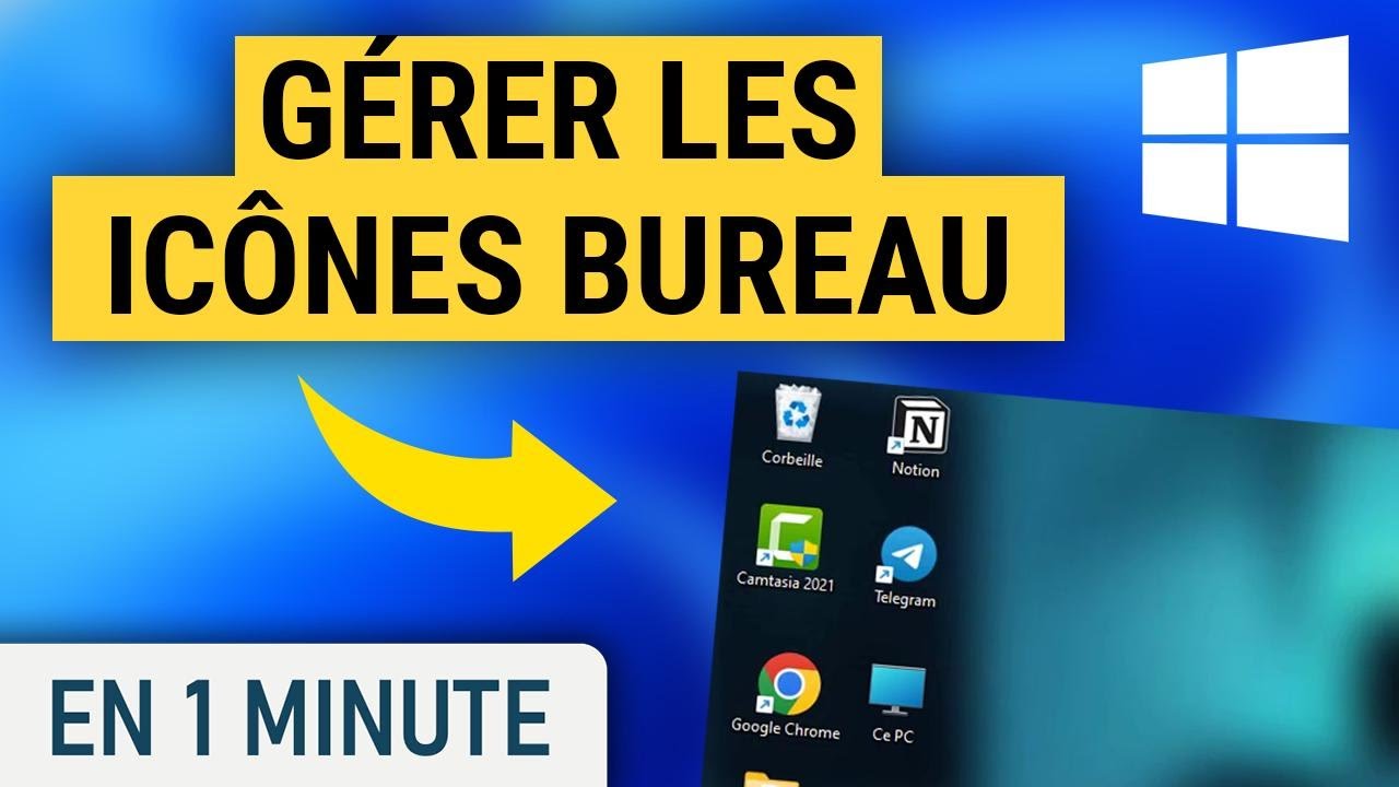 Comment ajouter et afficher les icônes raccourcis du bureau sur PC sous Windows 11