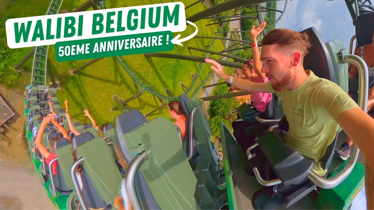 🎢WALIBI BELGIUM : drones, roller coaster et passionnés (journée exceptionnelle 🤯)