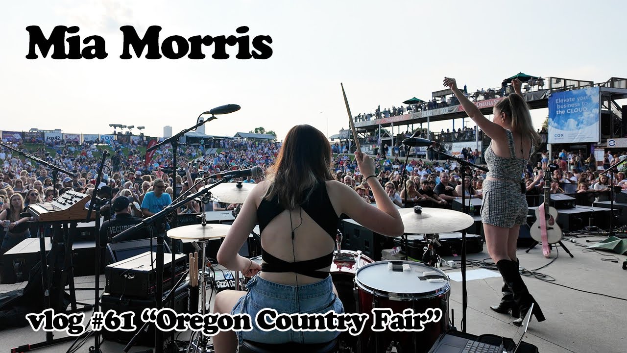 Mia Morris &ldquo;Oregon Country Fair&rdquo; music & music business vlog #61