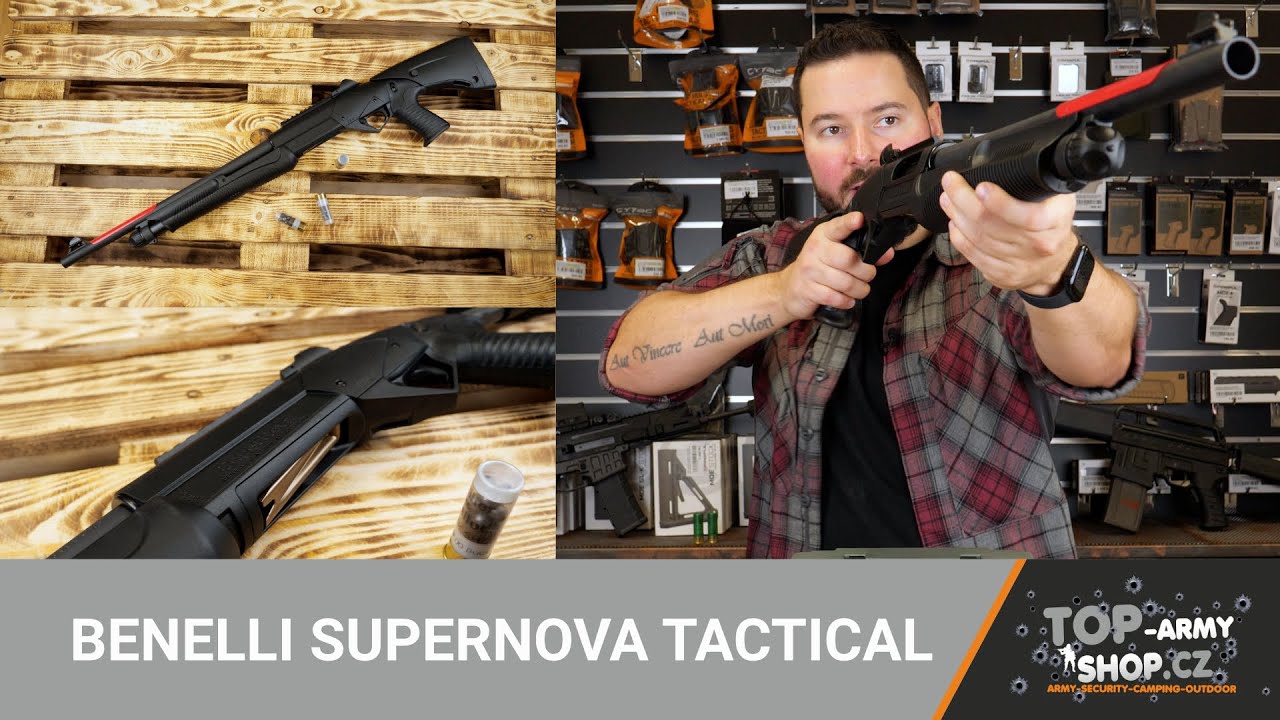 Brokovnice  Benelli® Supernova Tactical Telescopic! Rigad