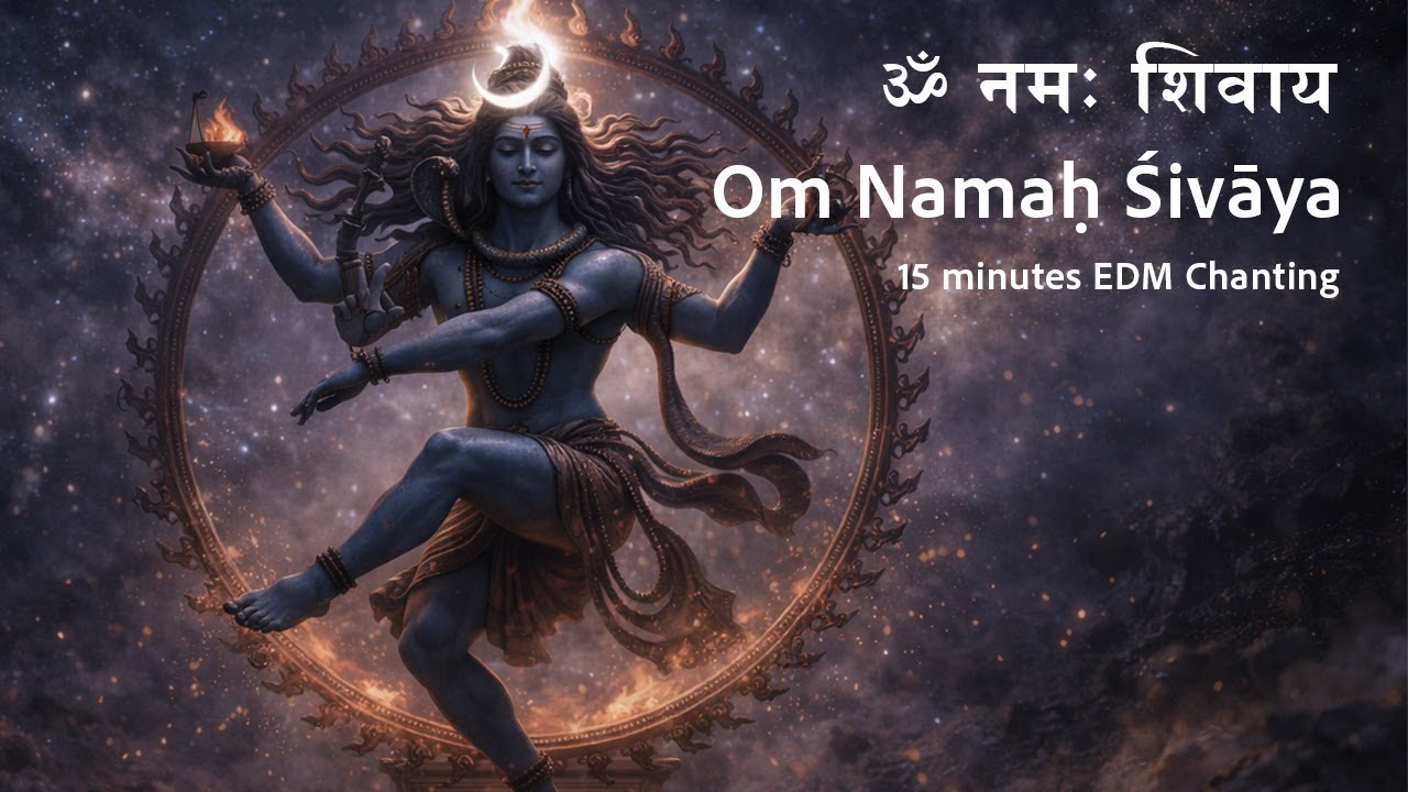 Om Namah Shivaya 🕉️ | Calm EDM Shiva Mantra | 15 Minute Meditative Flow