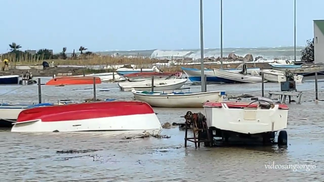 S.Giorgio Mareggiata del 17 02 2026  N°186 HD