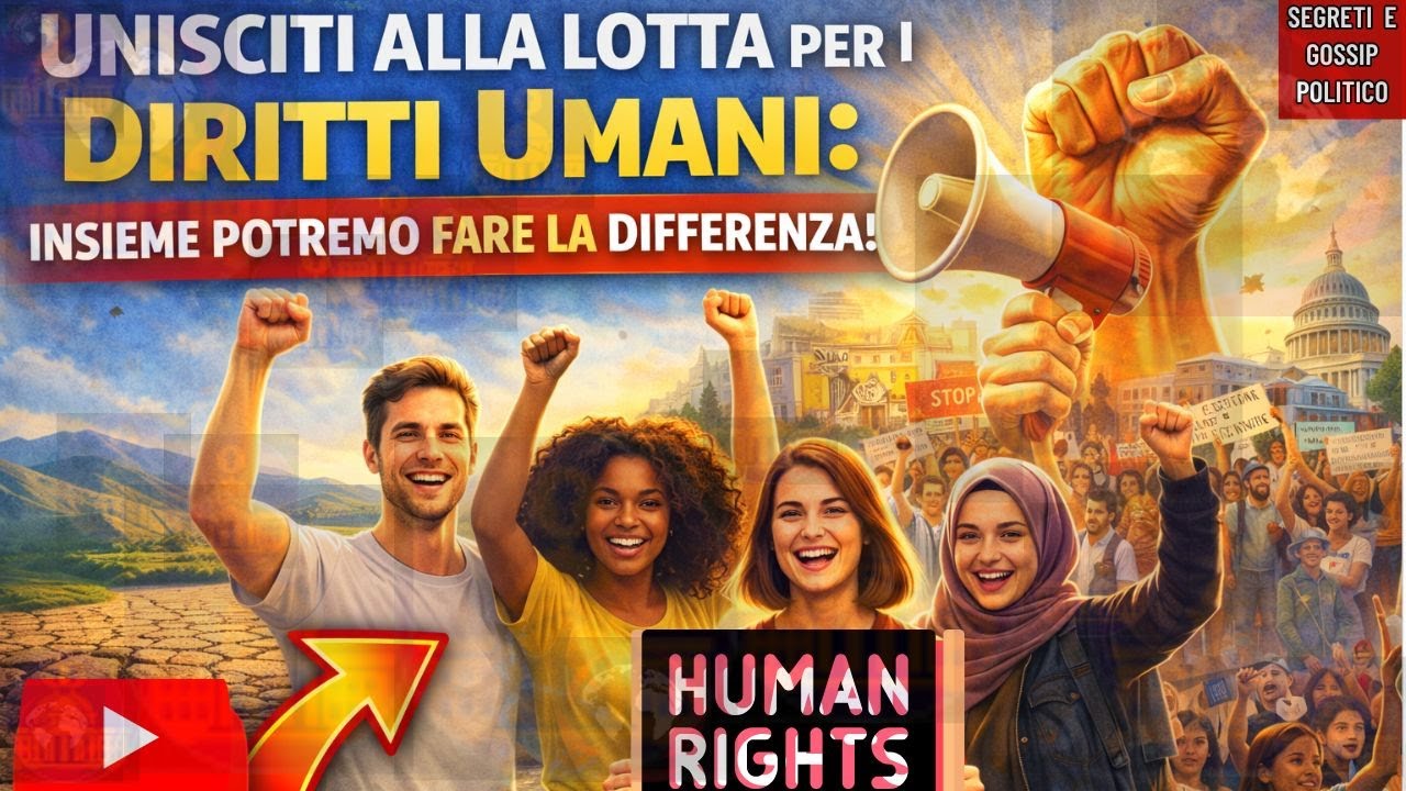 Unisciti alla Lotta per i Diritti Umani: Insieme Potremo Fare la Differenza!