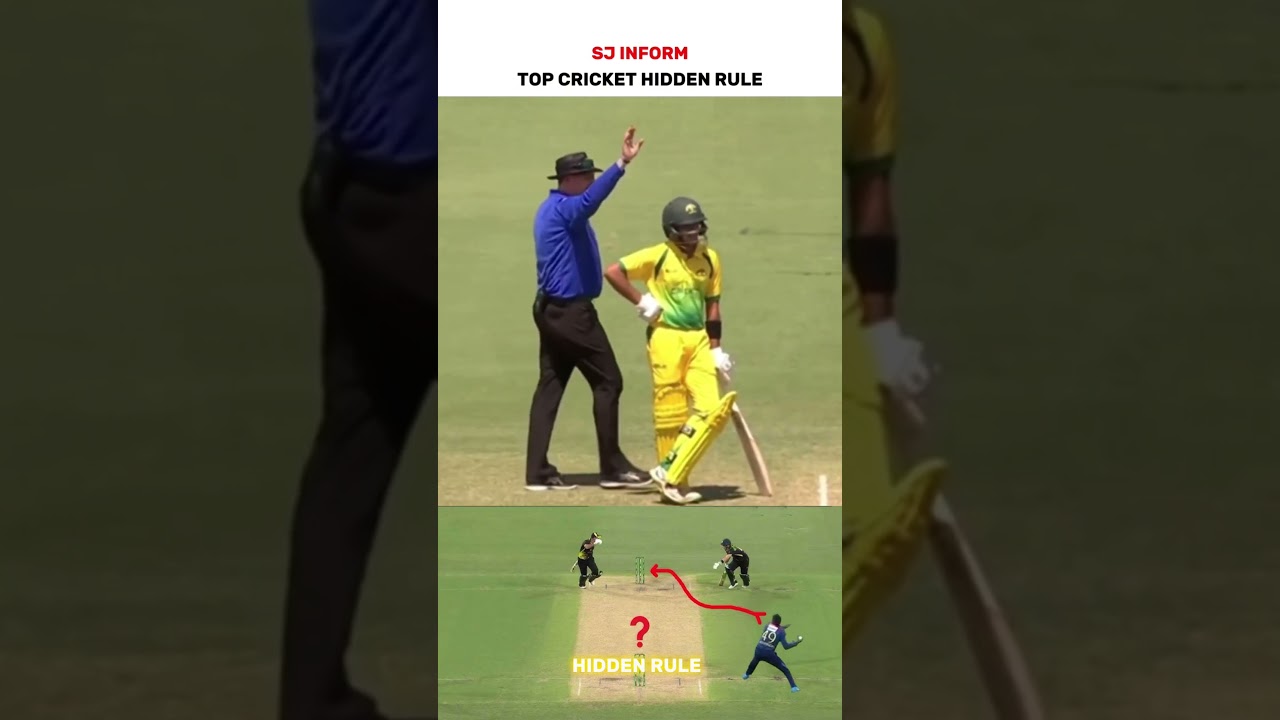 TOP CRICKET HIDDEN RULE IN TAMIL || #shorts #sjinform #cricketfacts #facts