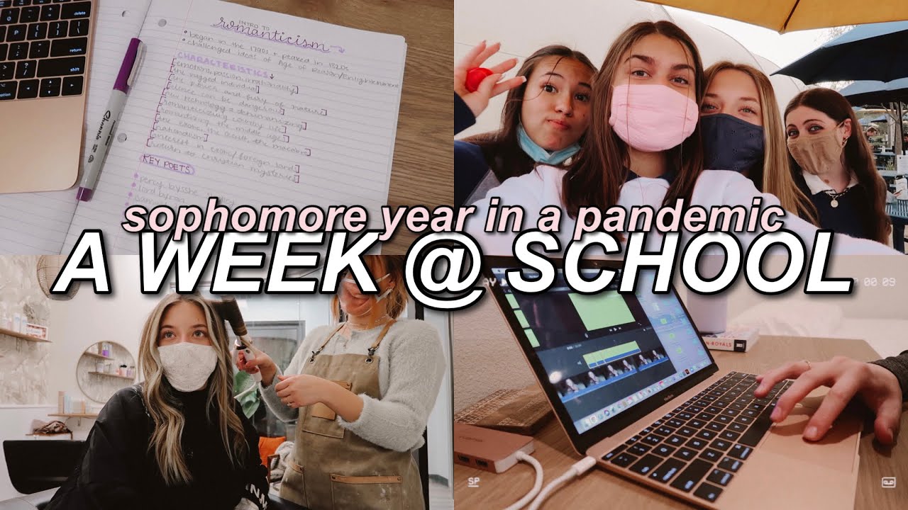 WEEK IN MY LIFE // school, hair appt, cheer, bday & more