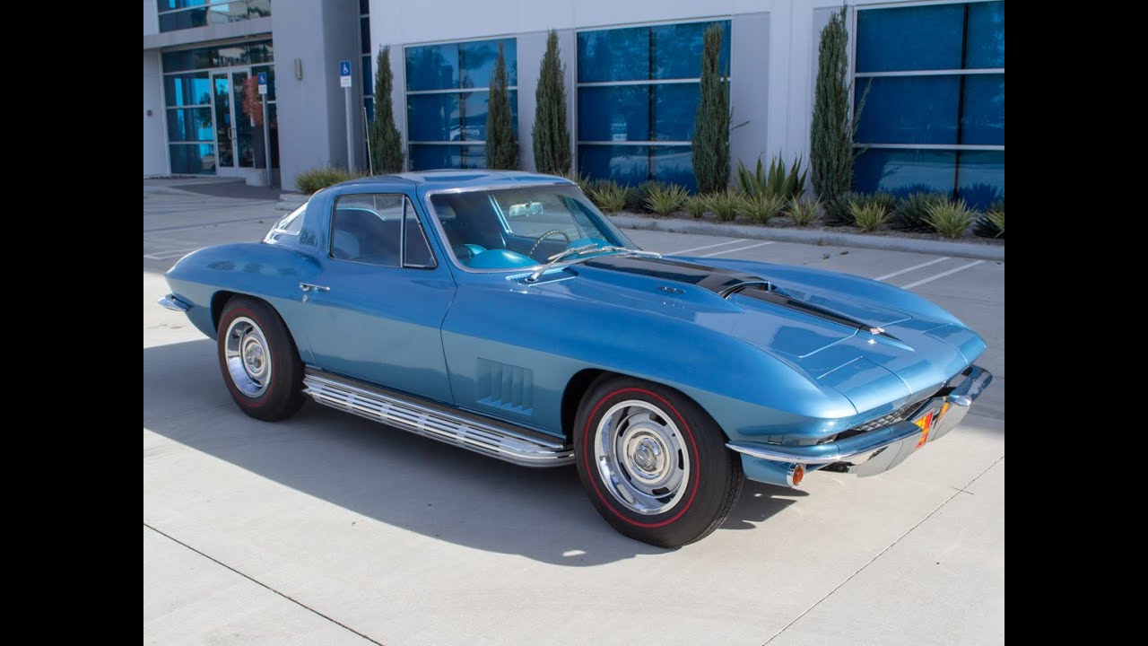 SOLD 1967 Marina Blue Corvette L71 Coupe for sale by Corvette Mike