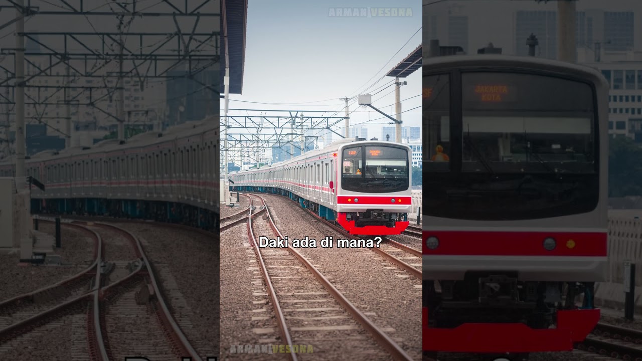 Kereta Api Commuter Line #keretaapi - Daki Ada di Mana? Episode: 1