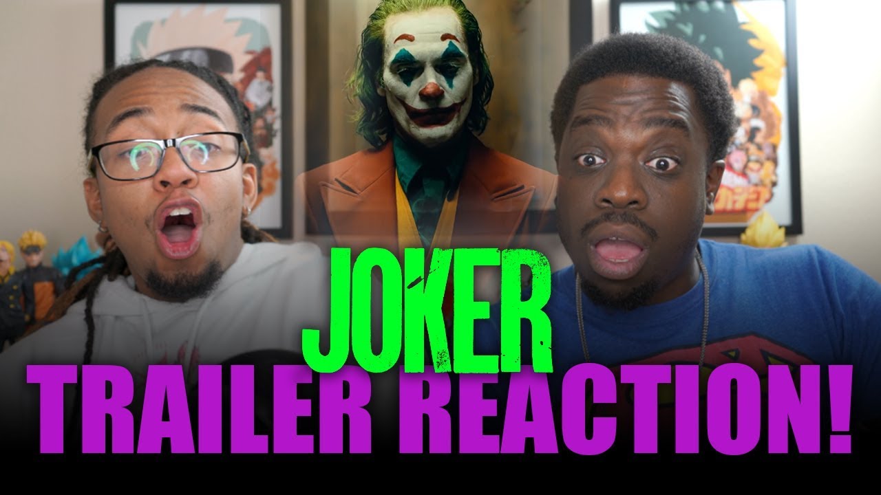 Yo this Actually Looks FIRE! JOKER Trailer Reaction!