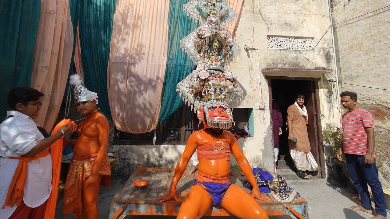 Hoshiarpur Hanuman Jayanti  2024 #hoshiarpur #traditional