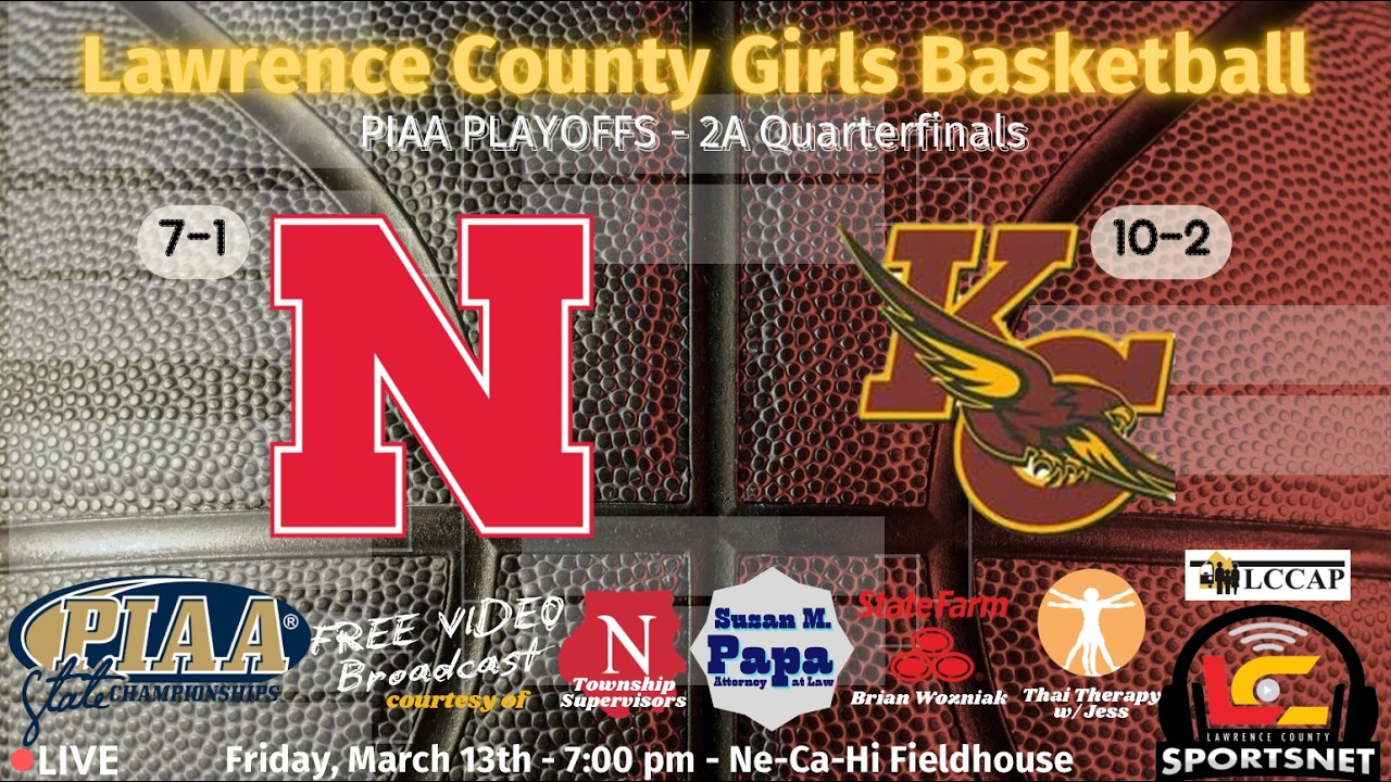 D7-1 Neshannock vs. D10-2 Kennedy Catholic - Girls Basketball - PIAA 2A Quarterfinals - Mar.13, 2026