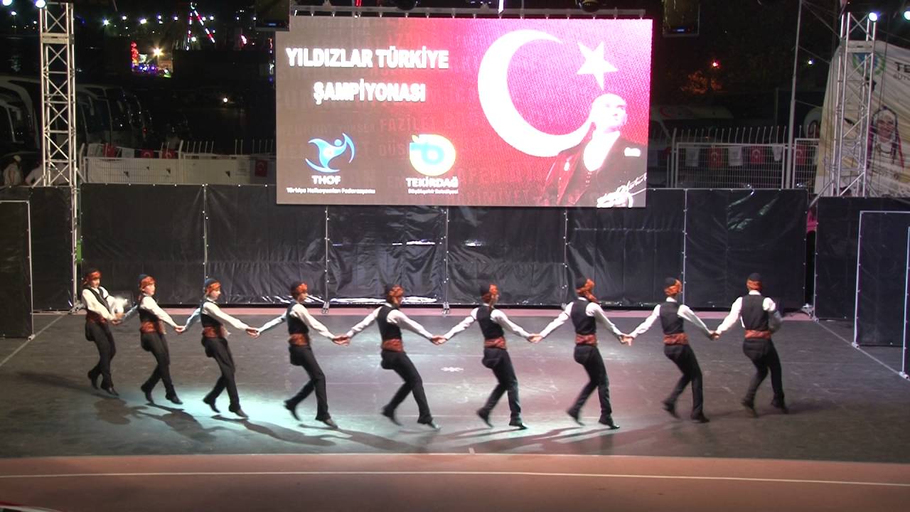 Tekirdağ da yapılan Türkiye Final Yarışması Erzurum Ekibi