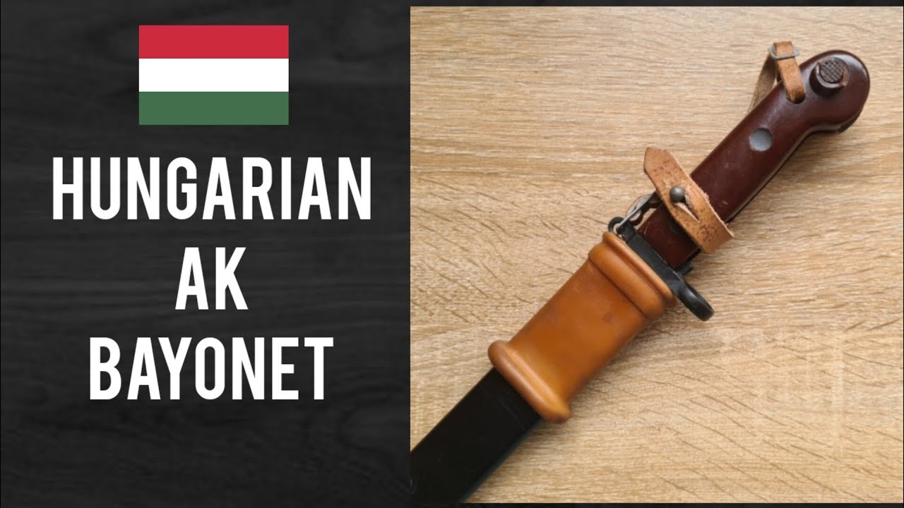 ONE OF THE HARDEST AK BAYONETS TO FIND, HUNGARIAN 6H3