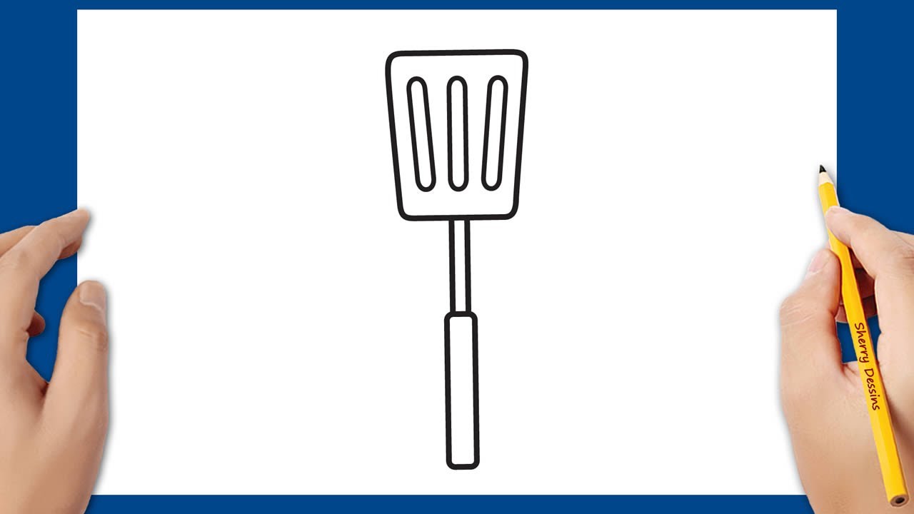 Comment dessiner une spatule