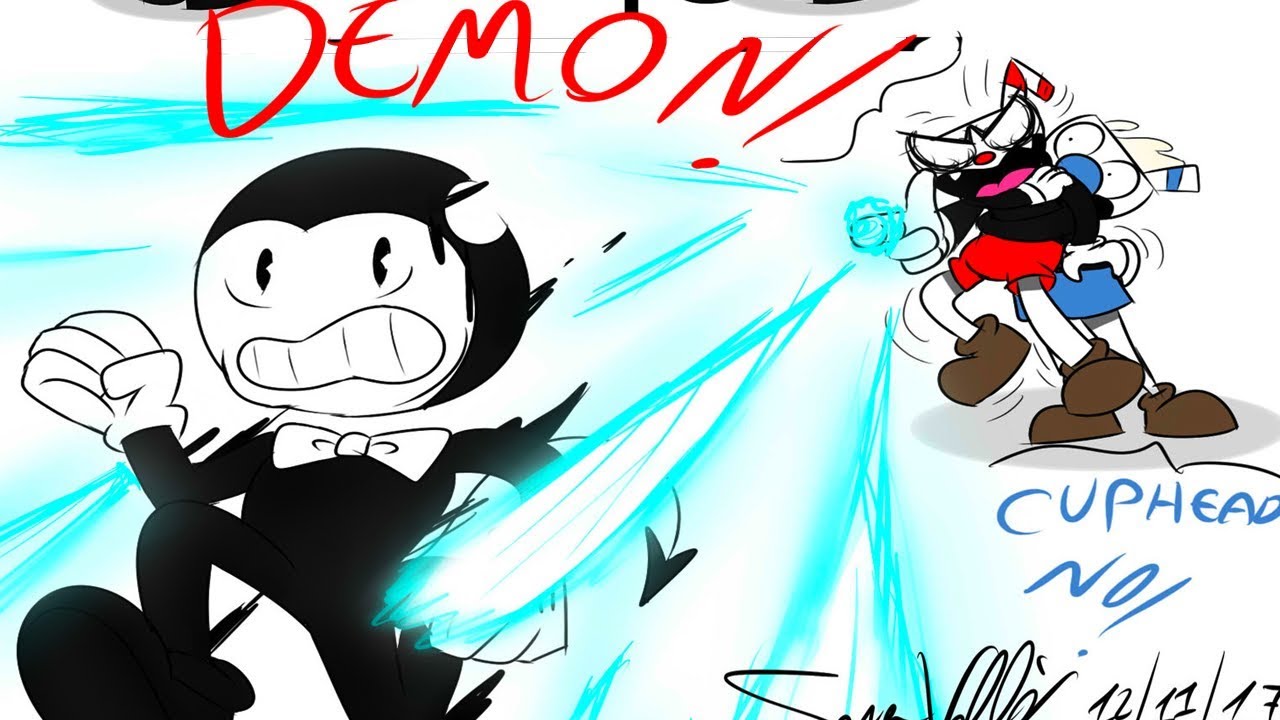 THE DEMON! Cuphead Comics & Bendy And The Ink Machine Animations Compilation