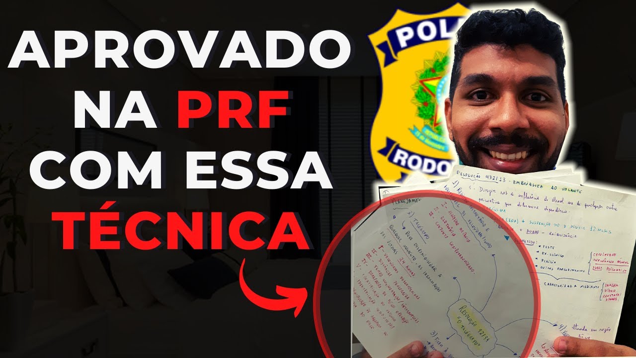 Como fazia meus RESUMOS para o CONCURSO da PRF?! (DICAS INCR&Iacute;VEIS)