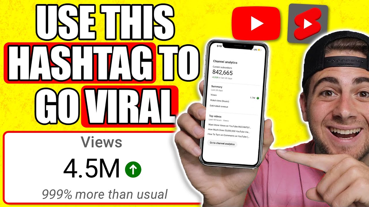 Используйте эти теги и хэштеги в коротких видеороликах на YouTube, чтобы стать вирусными в 2026 г...