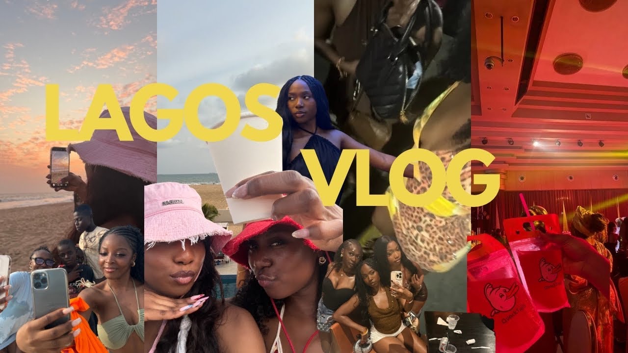 DECEMBER IN LAGOS Ep 2|CHRISTMAS + BEACH DAYS + NIGHTLIFE - LAGOS VLOG