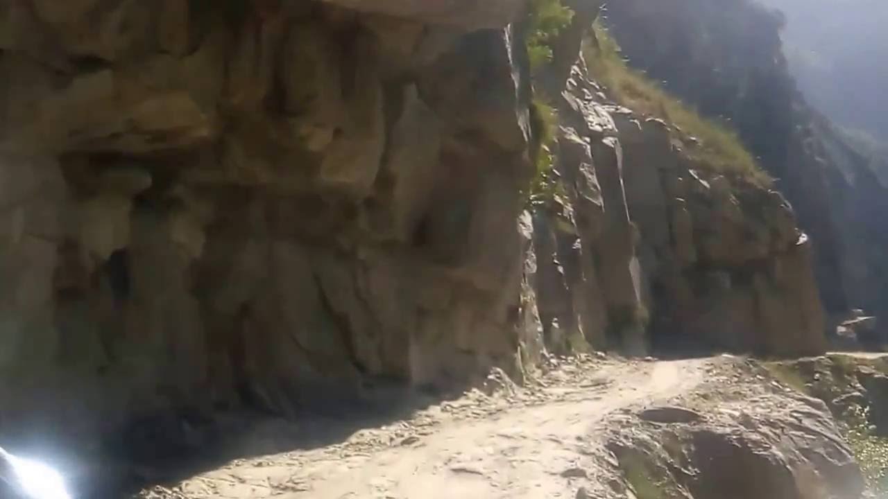 Kishtwar - Killar road on Royal Enfield Bullet Electra