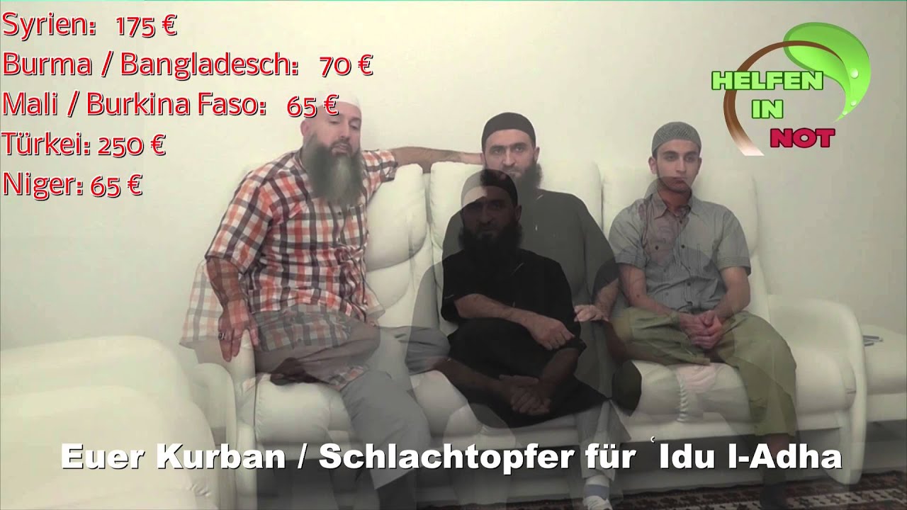 Euer Kurban / Schlachtopfer f&uuml;r ʿIdu l-Adha Teil 3